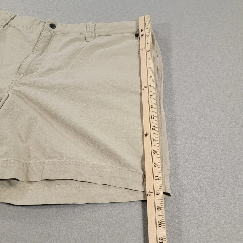 Columbia Cotton Canvas Utility‎ Shorts Men's 42 Regular Fit Hiking Khaki Tan
